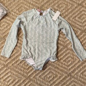Minnow long sleeve bathing suit